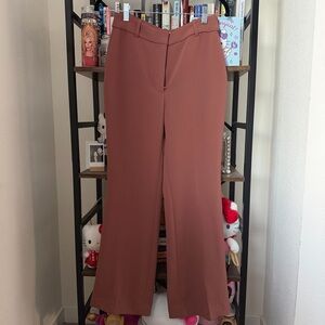 Wilfred Wide-Leg High-Rise Pants in Mauve